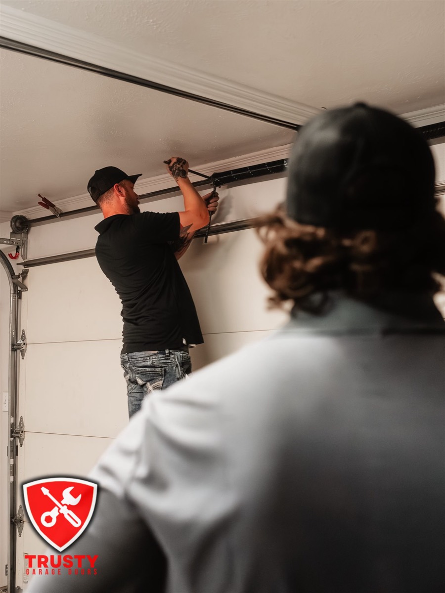 The Trusty Garage Door Repair team in North Richland Hills, TX