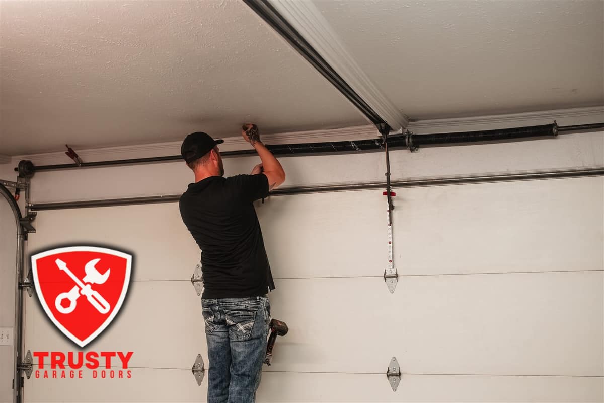 Residential garage door installation in Plano, TX